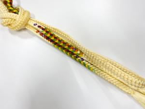 未使用品　正絹　手組帯締め